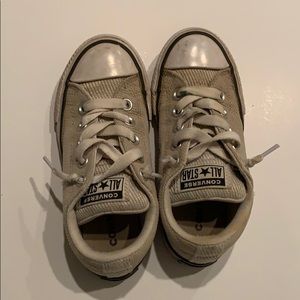 Beige Kids Converse